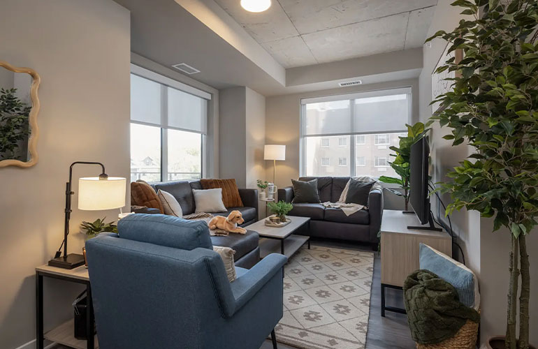 Lounge area